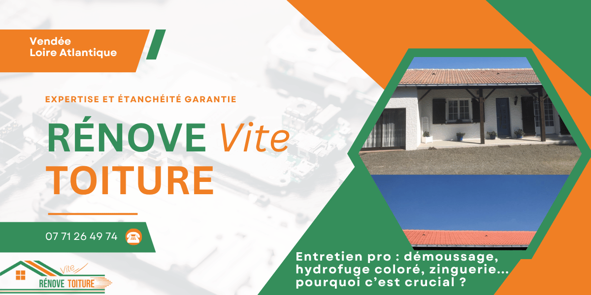 Entretien pro : démoussage, hydrofuge coloré, zinguerie… pourquoi c’est crucial ?