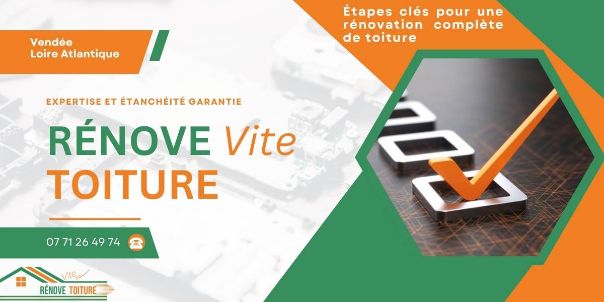 Étapes clés pour une rénovation complète de toiture : du diagnostic à la réception