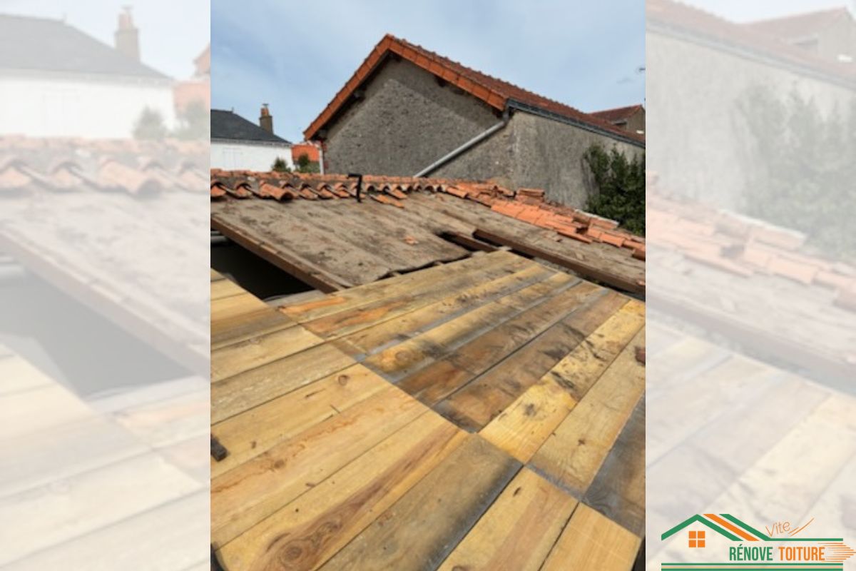 Réfection complète de toiture en Vendée avec zinguerieRéfection complète de toiture en Vendée avec zinguerie